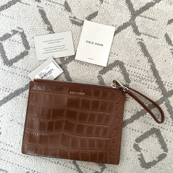 Cole Haan Wristlet - Picture 1 of 5